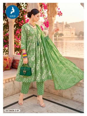 Kaya octavia-3 anarkali wholesale printed kurti catolog